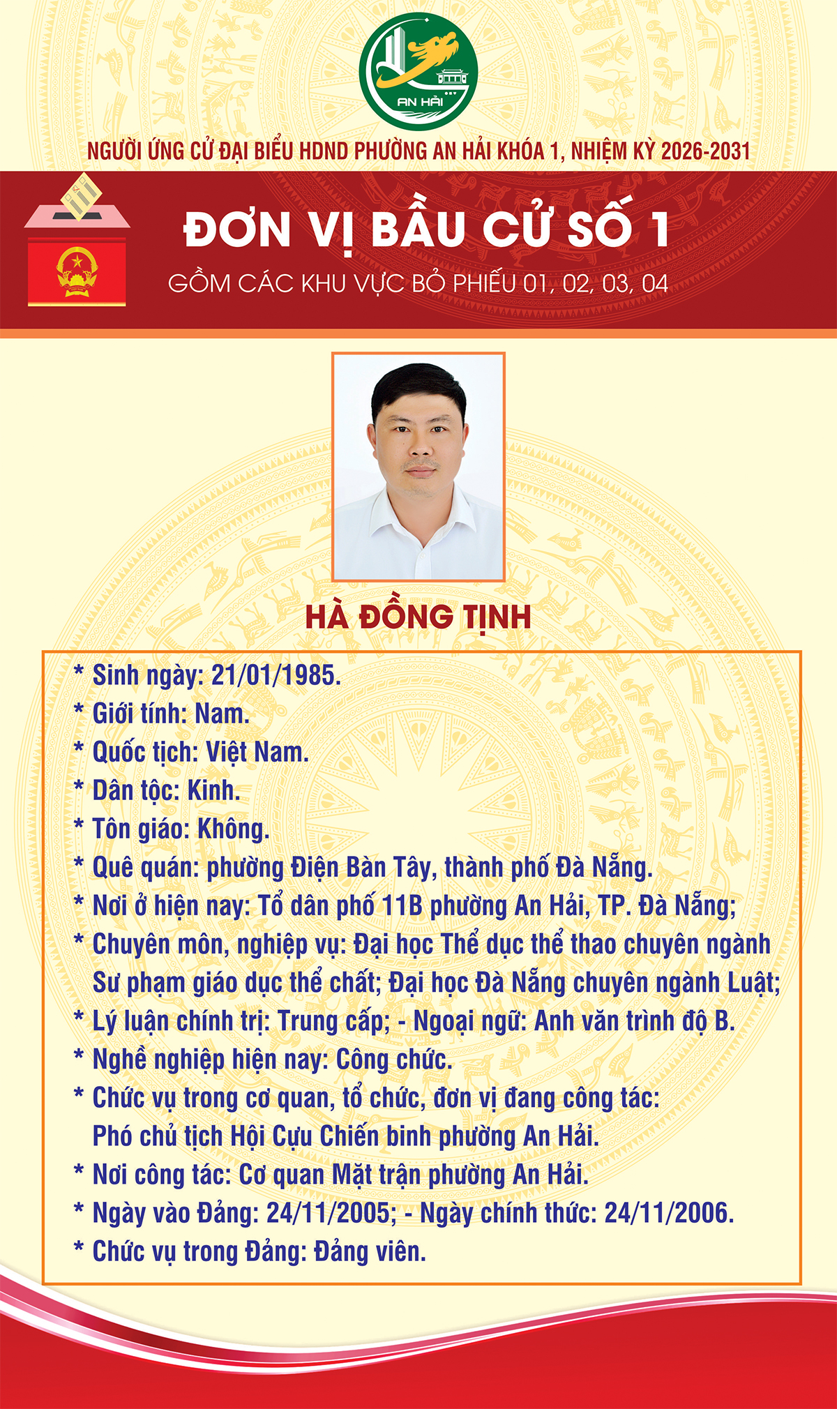 Poster Hà Đồng Tịnh